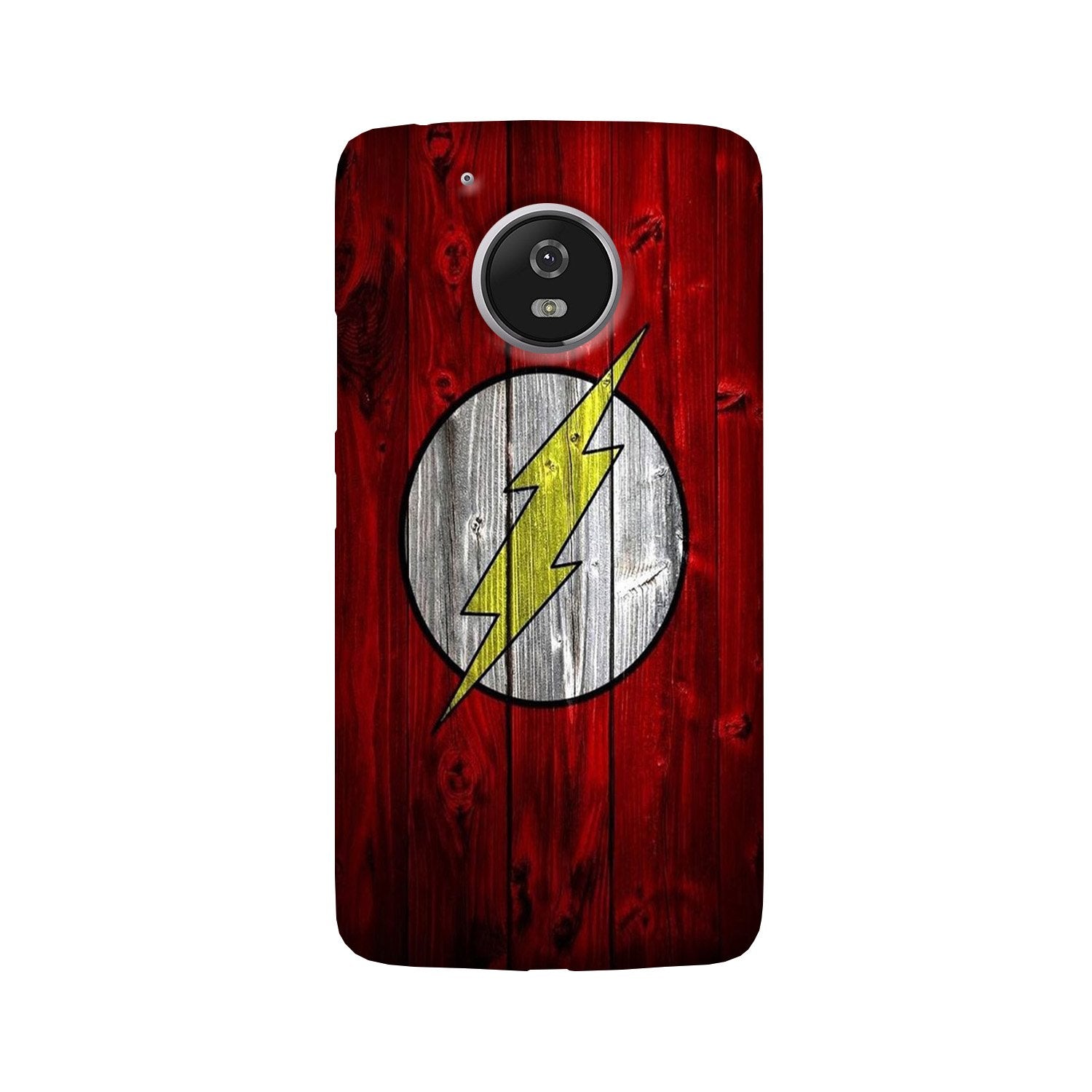Flash Superhero Case for Moto G5 Plus  (Design - 116)