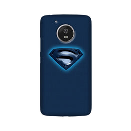 Superman Superhero Case for Moto G5(Design - 117)