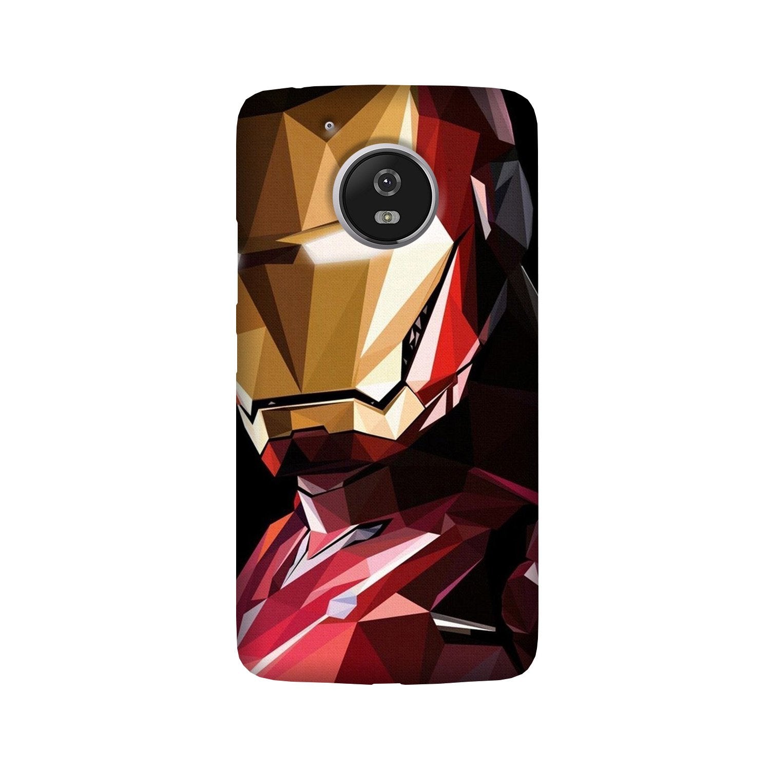 Iron Man Superhero Case for Moto G5 Plus  (Design - 122)