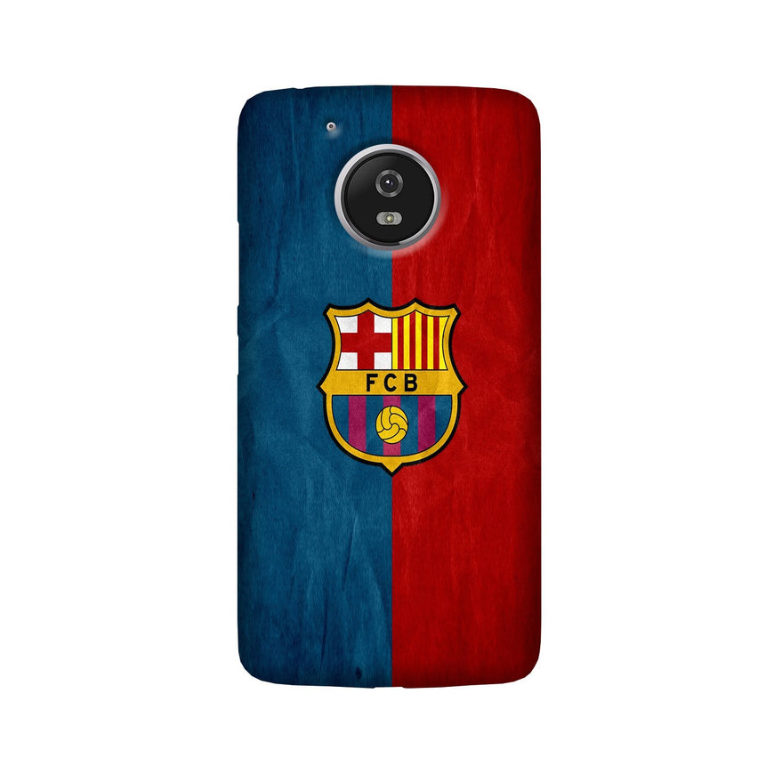 FCB Football Case for Moto G5  (Design - 123)