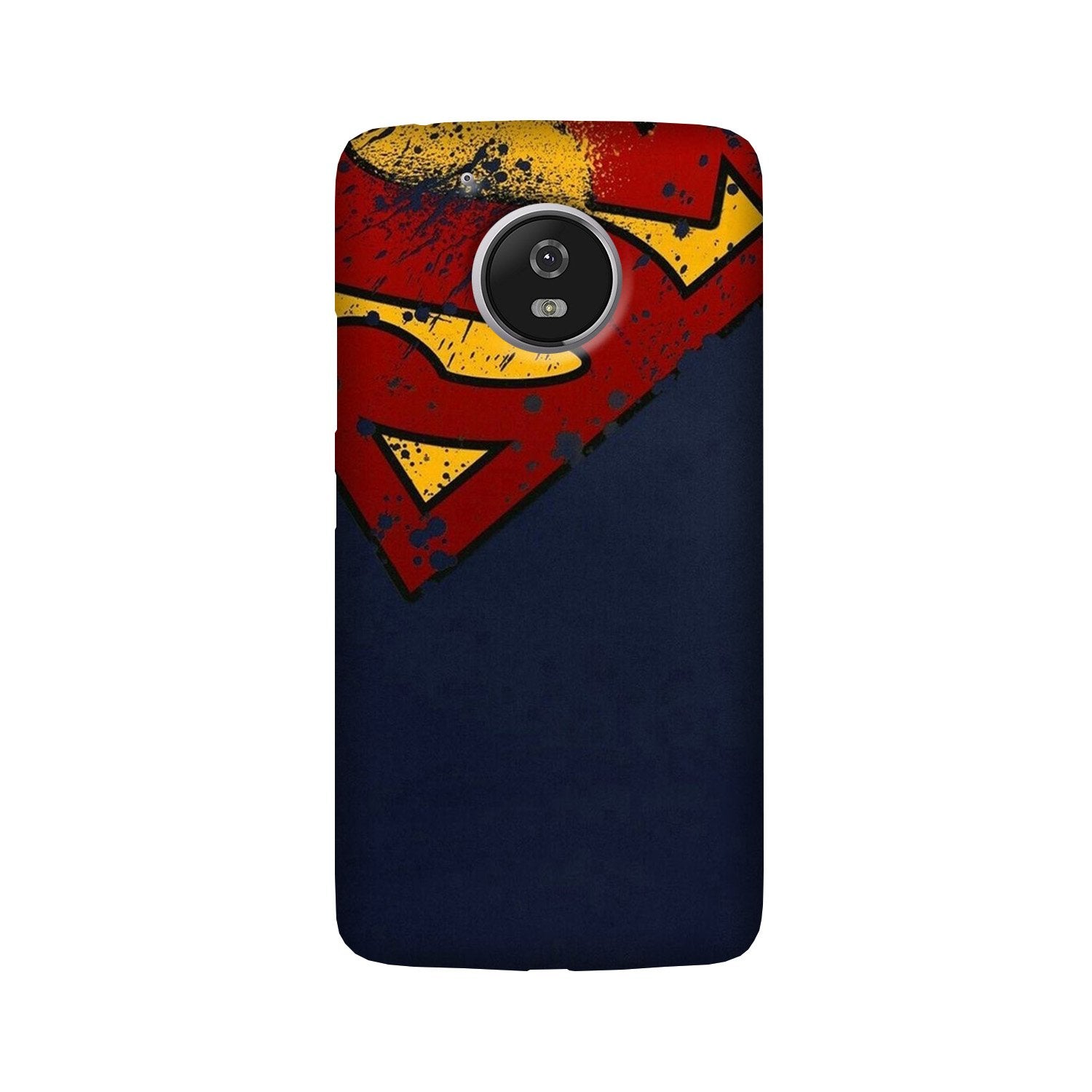 Superman Superhero Case for Moto G5 Plus  (Design - 125)