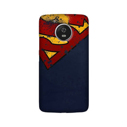 Superman Superhero Case for Moto G5(Design - 125)