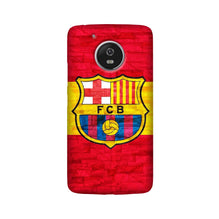 FCB Football Case for Moto G5 Plus  (Design - 174)