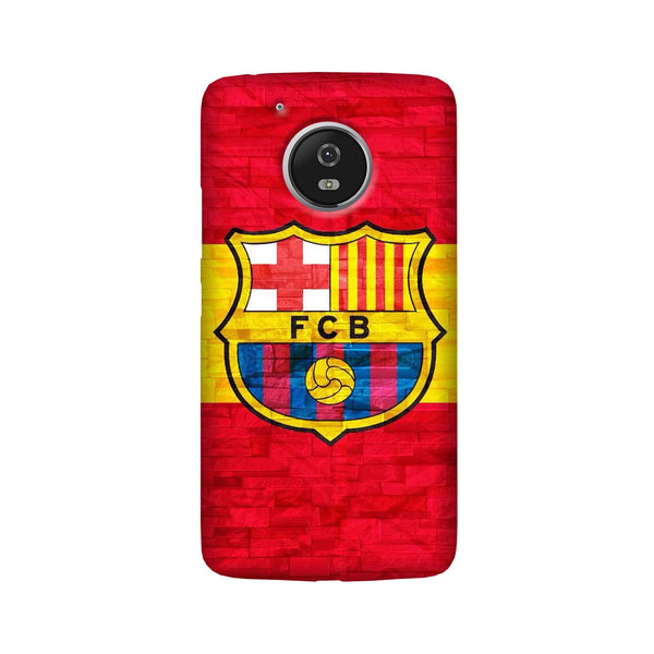 FCB Football Case for Moto G5  (Design - 174)