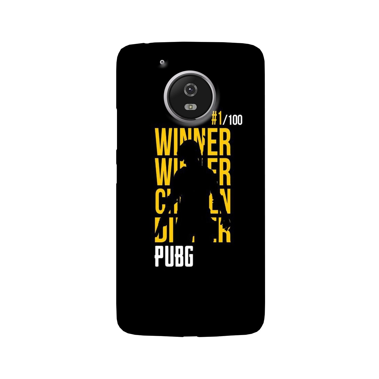 Pubg Winner Winner Case for Moto G5 Plus(Design - 177)