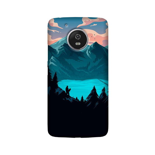 Mountains Case for Moto G5 (Design - 186)