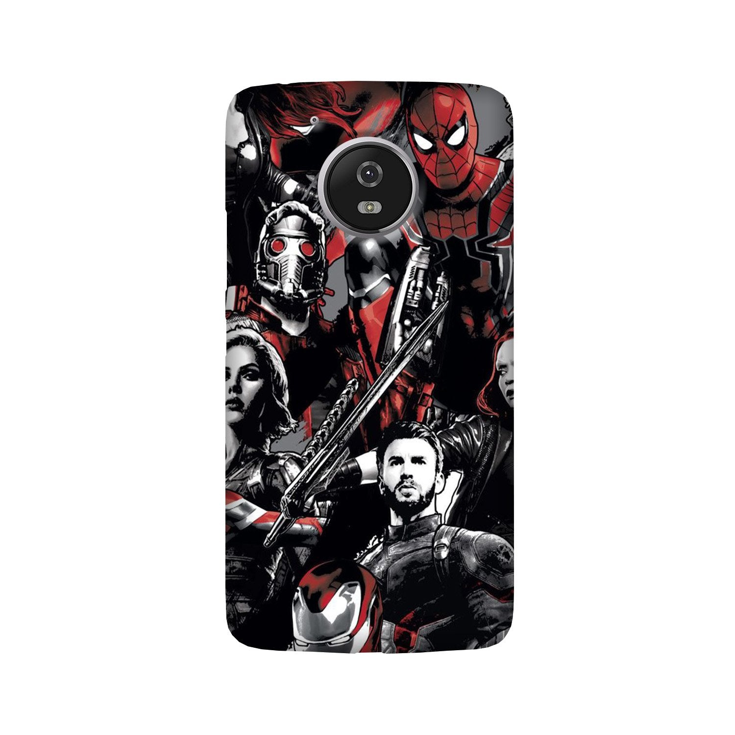 Avengers Case for Moto G5 Plus (Design - 190)