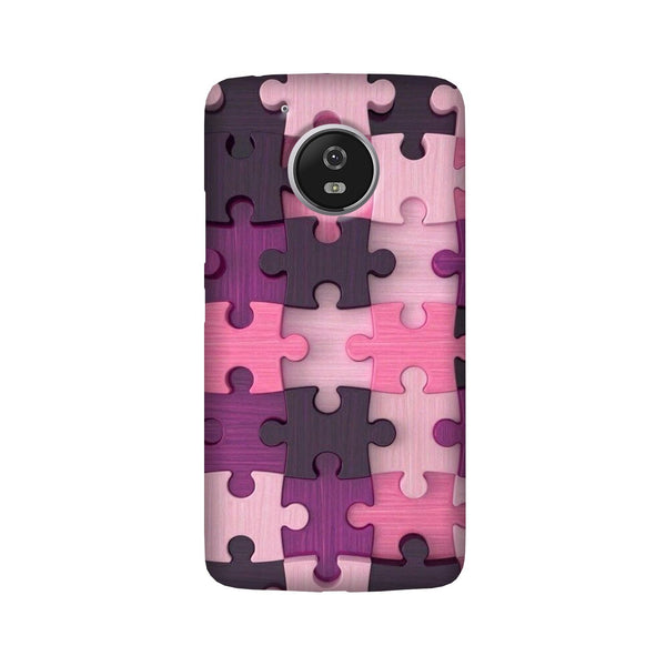 Puzzle Case for Moto G5 Plus (Design - 199)