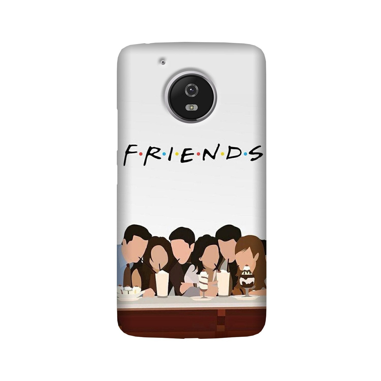 Friends Case for Moto G5 (Design - 200)