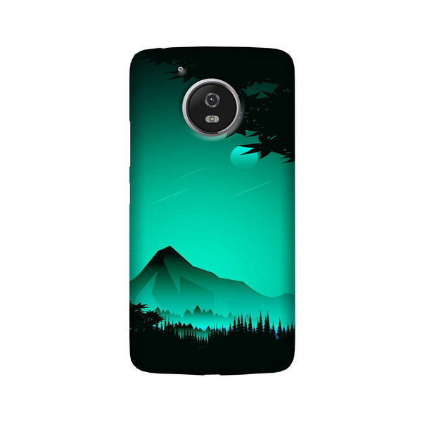 Moon Mountain Case for Moto G5 (Design - 204)