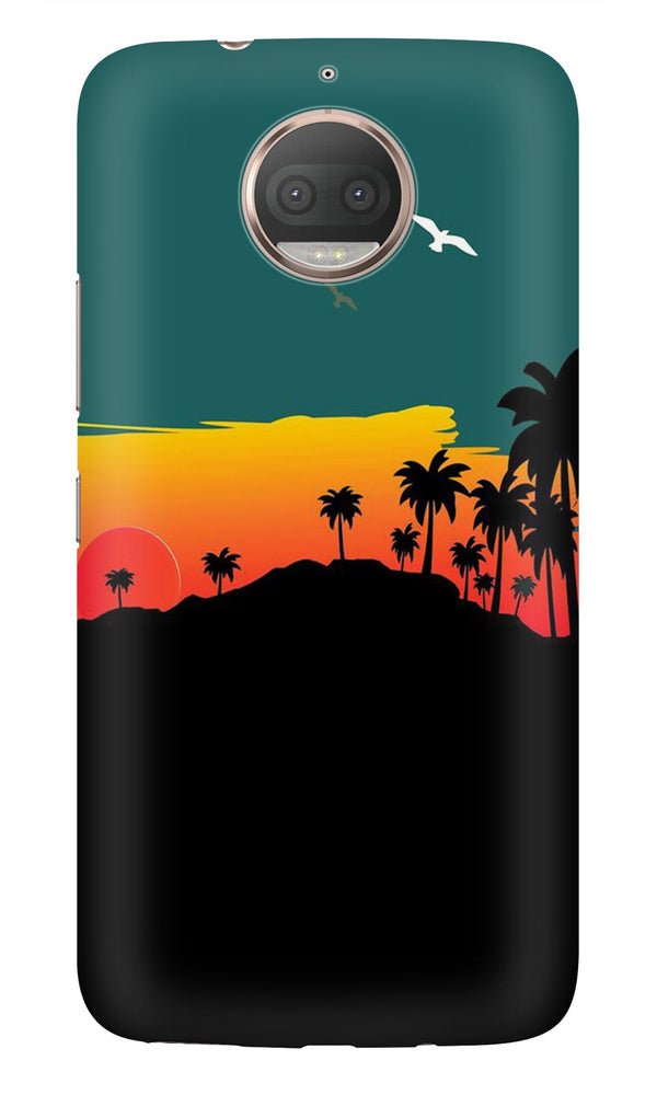 Sky Trees Case for Moto G5s Plus (Design - 191)