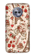 Love Paris Case for Moto G6 Play  (Design - 103)