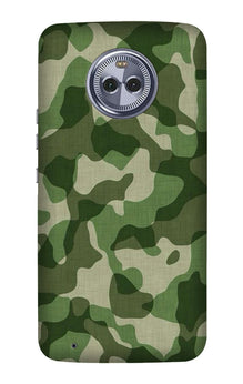 Army Camouflage Case for Moto X4  (Design - 106)