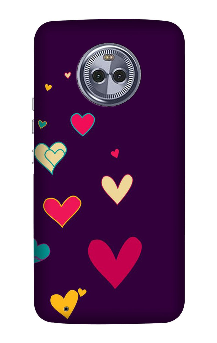 Purple Background Case for Moto G6 Play  (Design - 107)