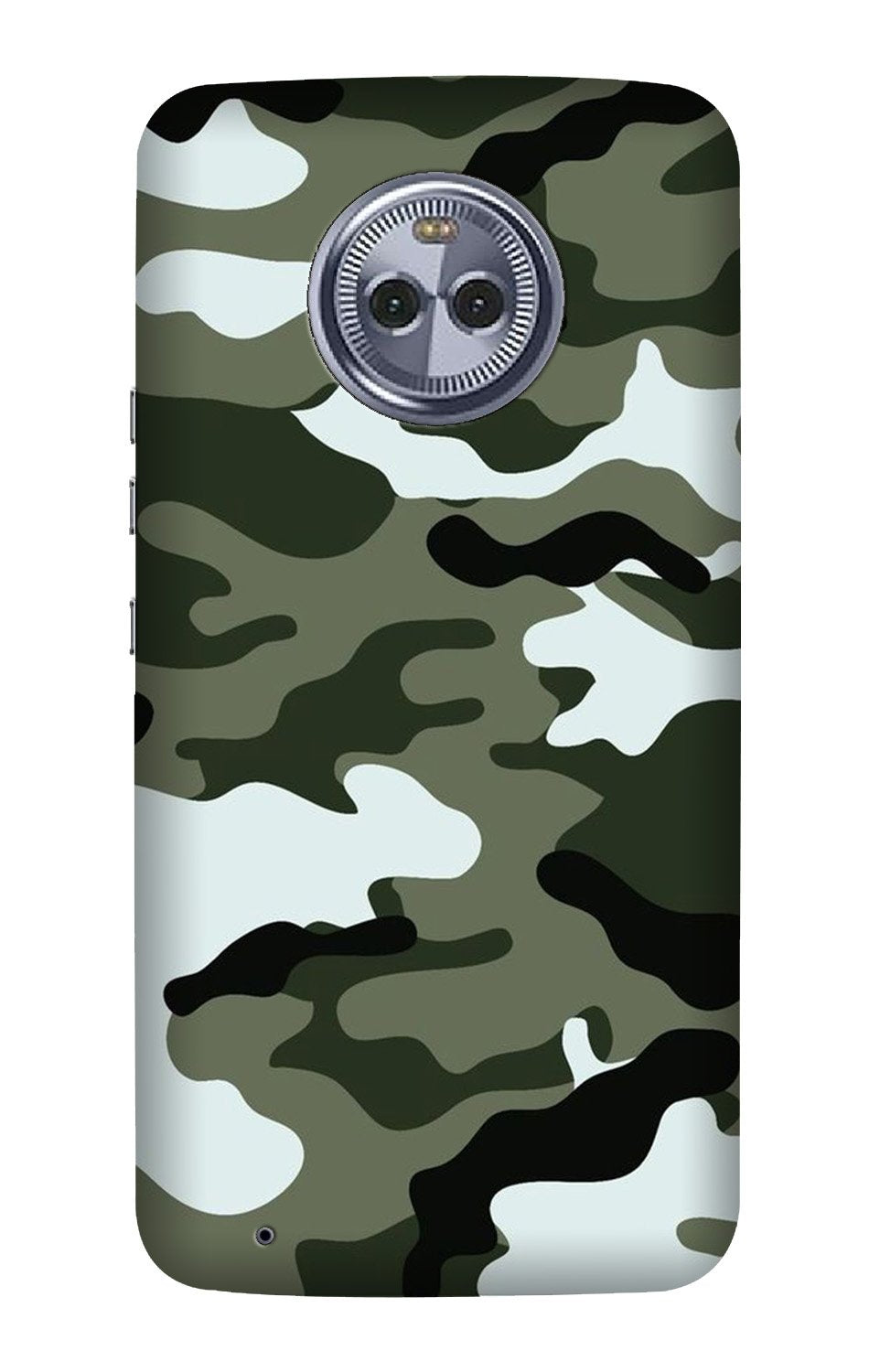 Army Camouflage Case for Moto G6 Play(Design - 108)