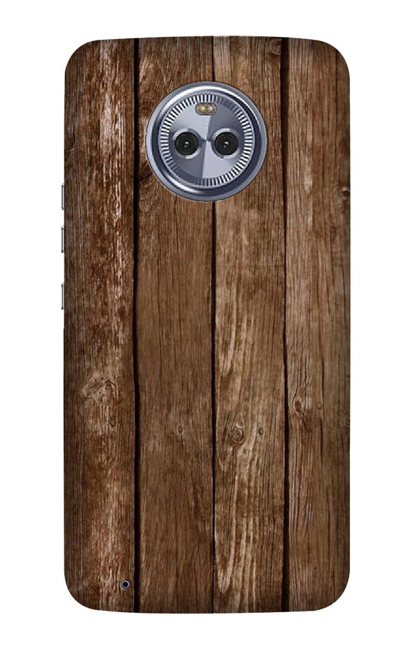 Wooden Look Case for Moto X4  (Design - 112)