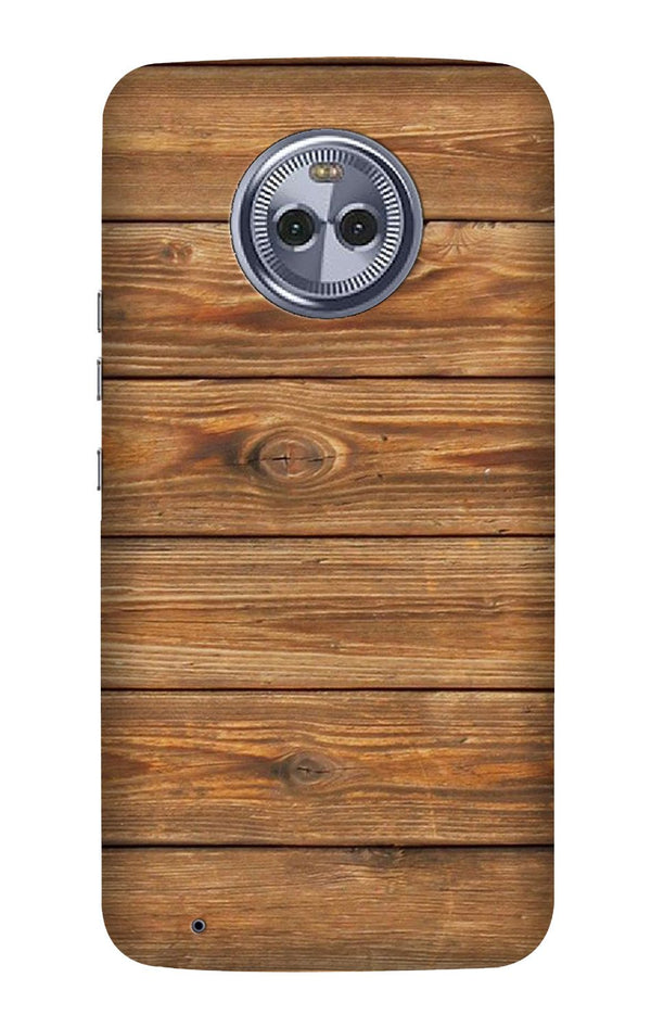Wooden Look Case for Moto X4  (Design - 113)