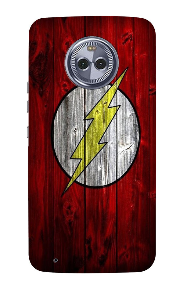Flash Superhero Case for Moto X4  (Design - 116)