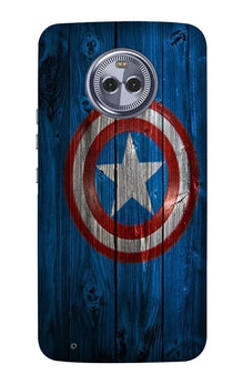 Captain America Superhero Case for Moto G6 Play  (Design - 118)
