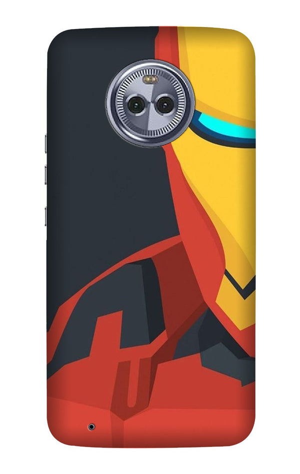 Iron Man Superhero Case for Moto G6 Plus  (Design - 120)