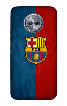 FCB Football Case for Moto X4  (Design - 123)