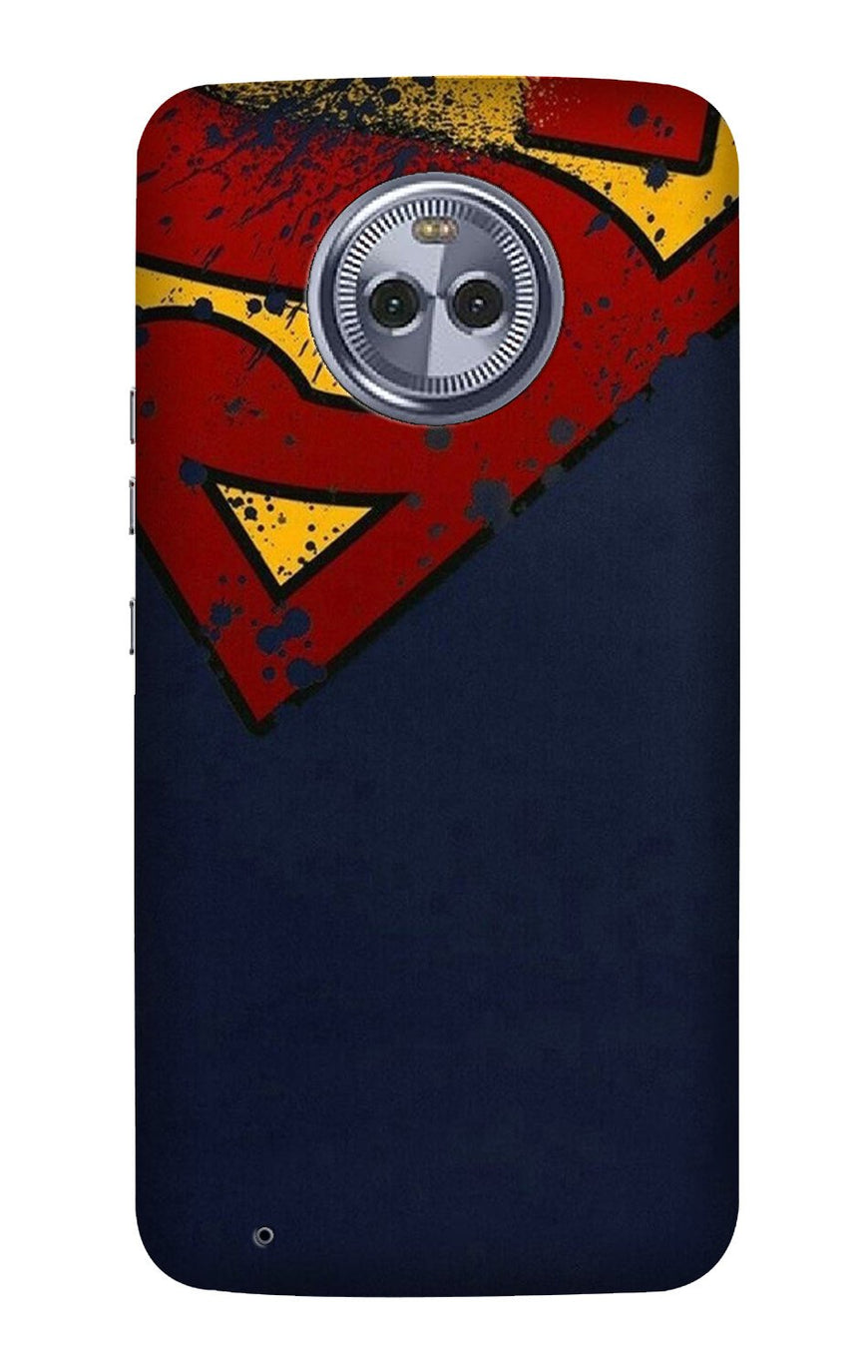 Superman Superhero Case for Moto X4  (Design - 125)