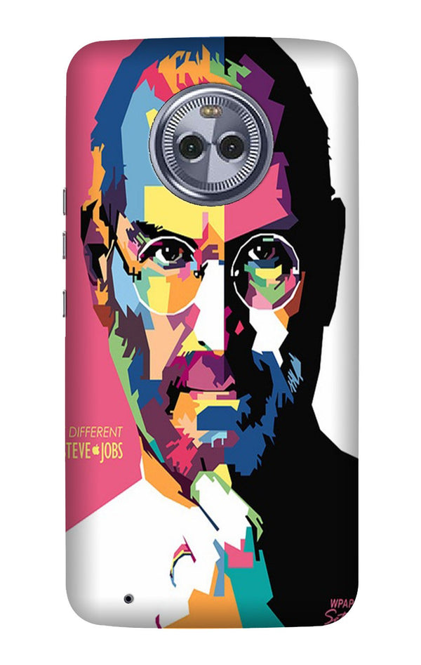 Steve Jobs Case for Moto X4  (Design - 132)