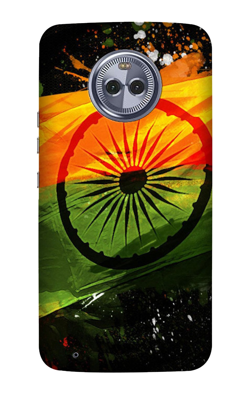 Indian Flag Case for Moto G6  (Design - 137)
