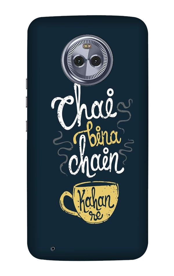 Chai Bina Chain Kahan Case for Moto G6 Plus  (Design - 144)