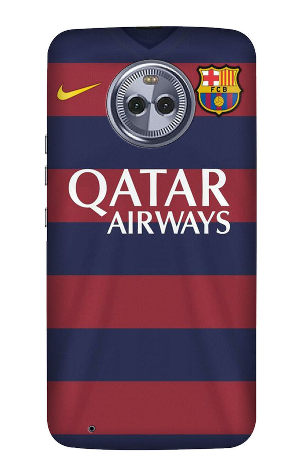 Qatar Airways Case for Moto X4  (Design - 160)