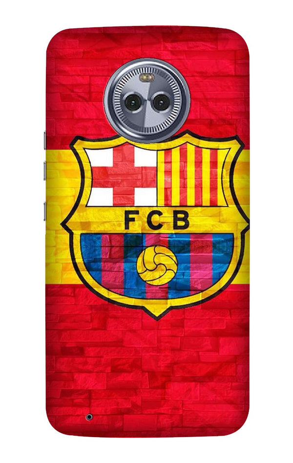 FCB Football Case for Moto X4  (Design - 174)