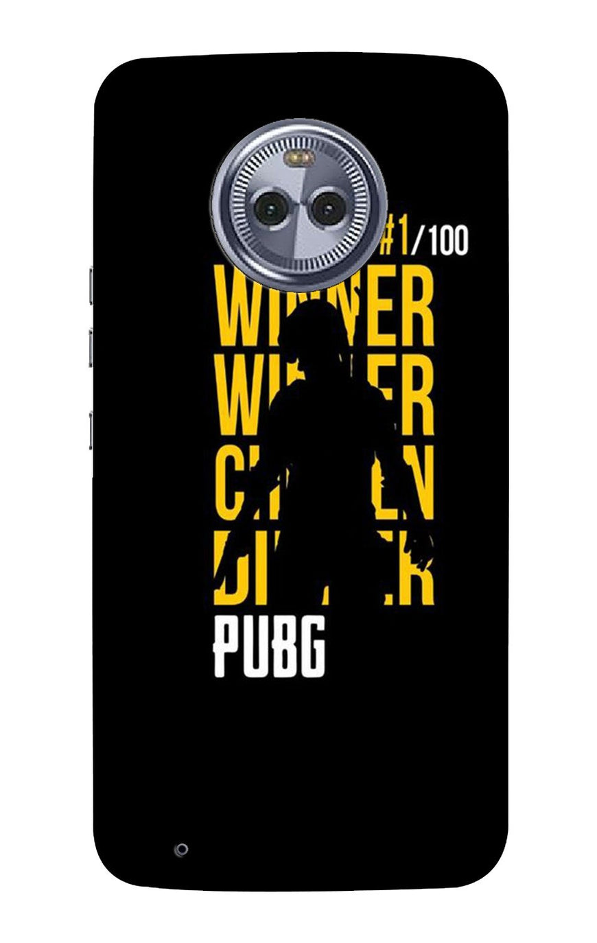 Pubg Winner Winner Case for Moto X4  (Design - 177)
