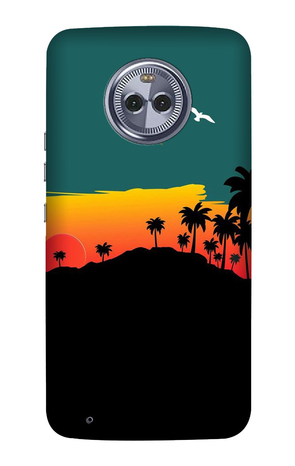 Sky Trees Case for Moto G6 Plus (Design - 191)