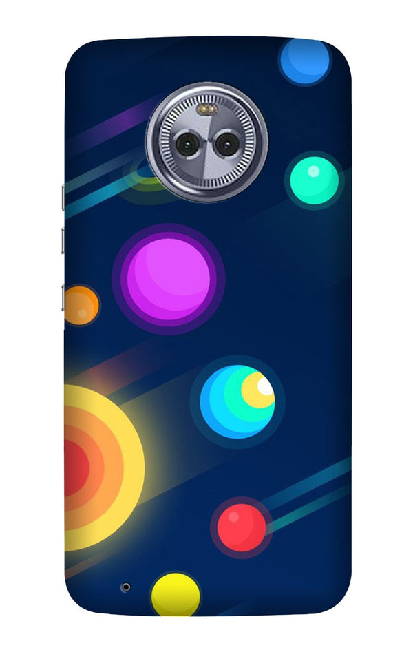 Solar Planet Case for Moto X4 (Design - 197)