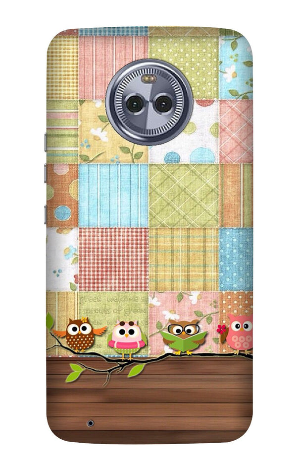 Owls Case for Moto X4 (Design - 202)