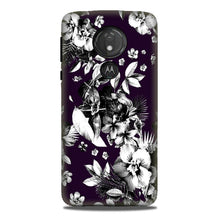 white flowers Mobile Back Case for G7power (Design - 7)