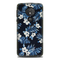 White flowers Blue Background2 Case for G7power