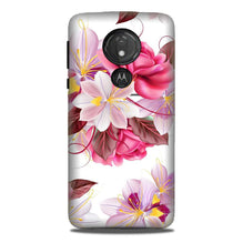 Beautiful flowers Mobile Back Case for G7power (Design - 23)