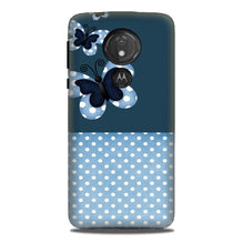 White dots Butterfly Mobile Back Case for G7power (Design - 31)