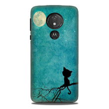 Moon cat Mobile Back Case for G7power (Design - 70)
