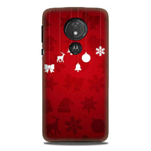 Christmas Mobile Back Case for G7power (Design - 78)
