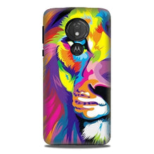 Colorful Lion Mobile Back Case for G7power  (Design - 110)