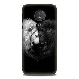 Dark White Lion Case for G7power(Design - 140)