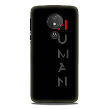 Human Mobile Back Case for G7power  (Design - 141)