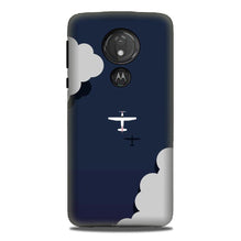 Clouds Plane Mobile Back Case for G7power (Design - 196)