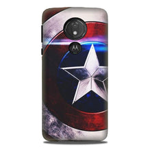 Captain America Shield Mobile Back Case for G7power (Design - 250)