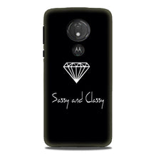 Sassy and Classy Mobile Back Case for G7power (Design - 264)