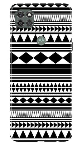 Black white Pattern Case for Moto G9 Power