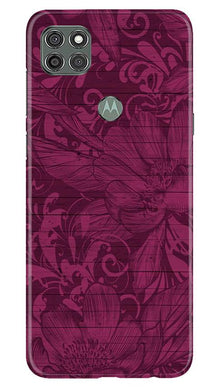 Purple Backround Mobile Back Case for Moto G9 Power (Design - 22)