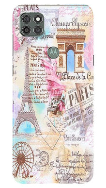 Paris Eiftel Tower Mobile Back Case for Moto G9 Power (Design - 54)